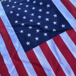 American Flag Cotton Fabric 