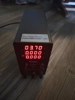 Variable DC power suply $40