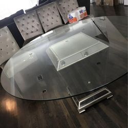 Z gallerie table and chairs
