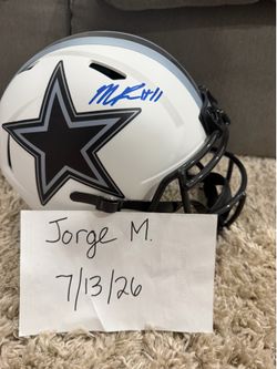 Micah Parsons Signed Helmet