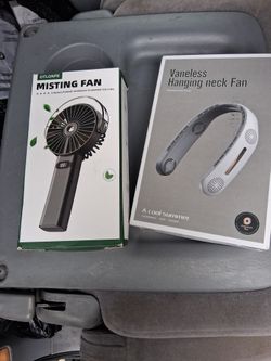 Fans Rechargeable New 6$ Each Obo 