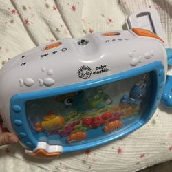 Baby Einstein Sea Dreams Soother Musical Crib Toy and Sound Machine,