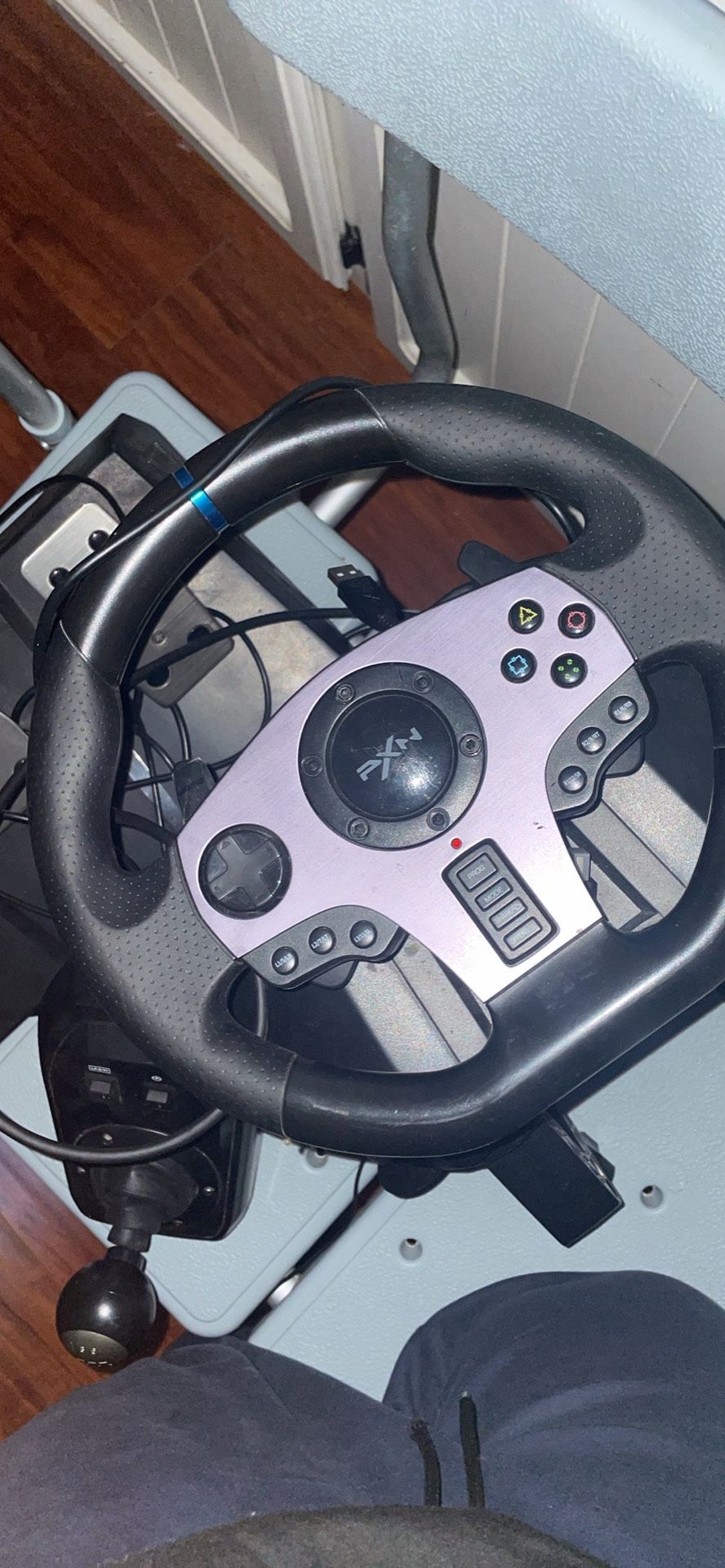 Pxn Steering Wheel Compatible With Pc/xbox/ps4/5