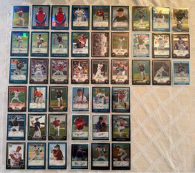45 Card Bowman Chrome Lot – 2009-2011 Prospects & Veterans