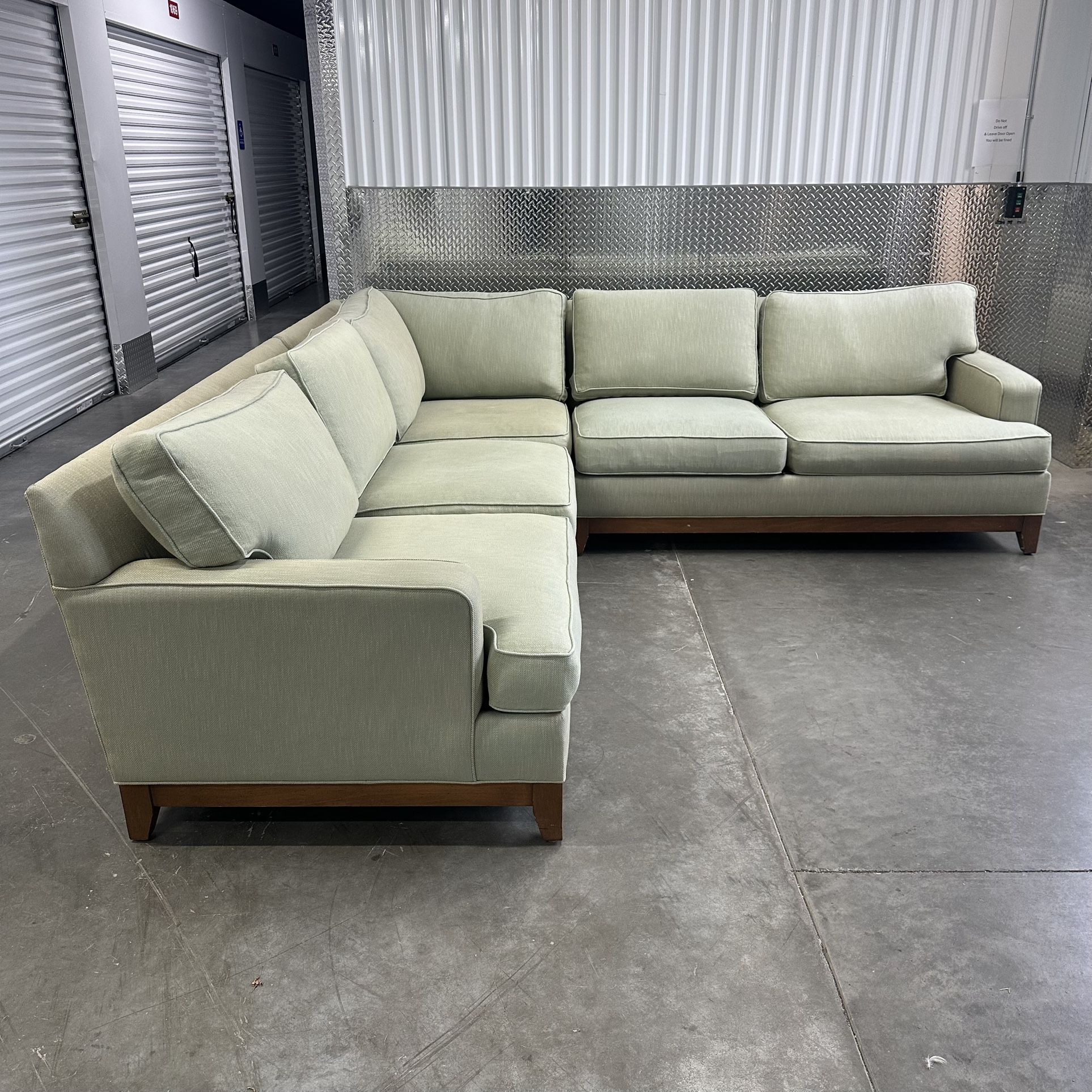 Ethan Allen Sectional Sofa Down Featherblend Upgrade -Delivery Available