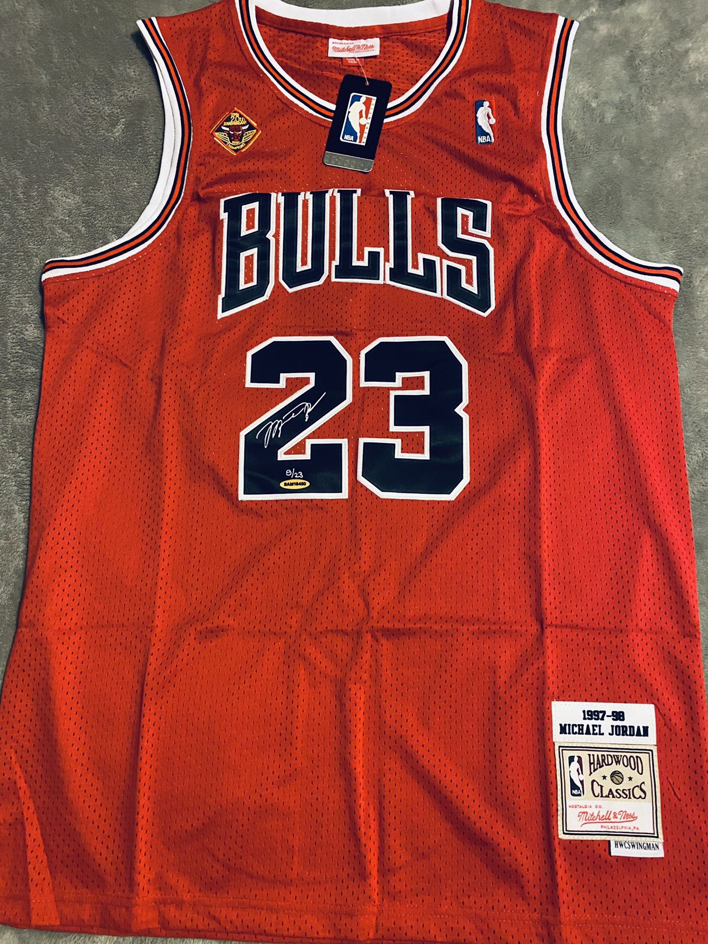 Jordan Jersey 23 Red. XL