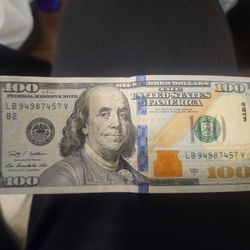 Billete De Cien 