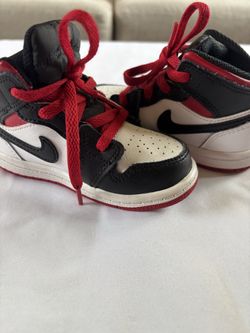 Toddler Size Air Jordan 1 Mid Chicago (TD) - size 7c