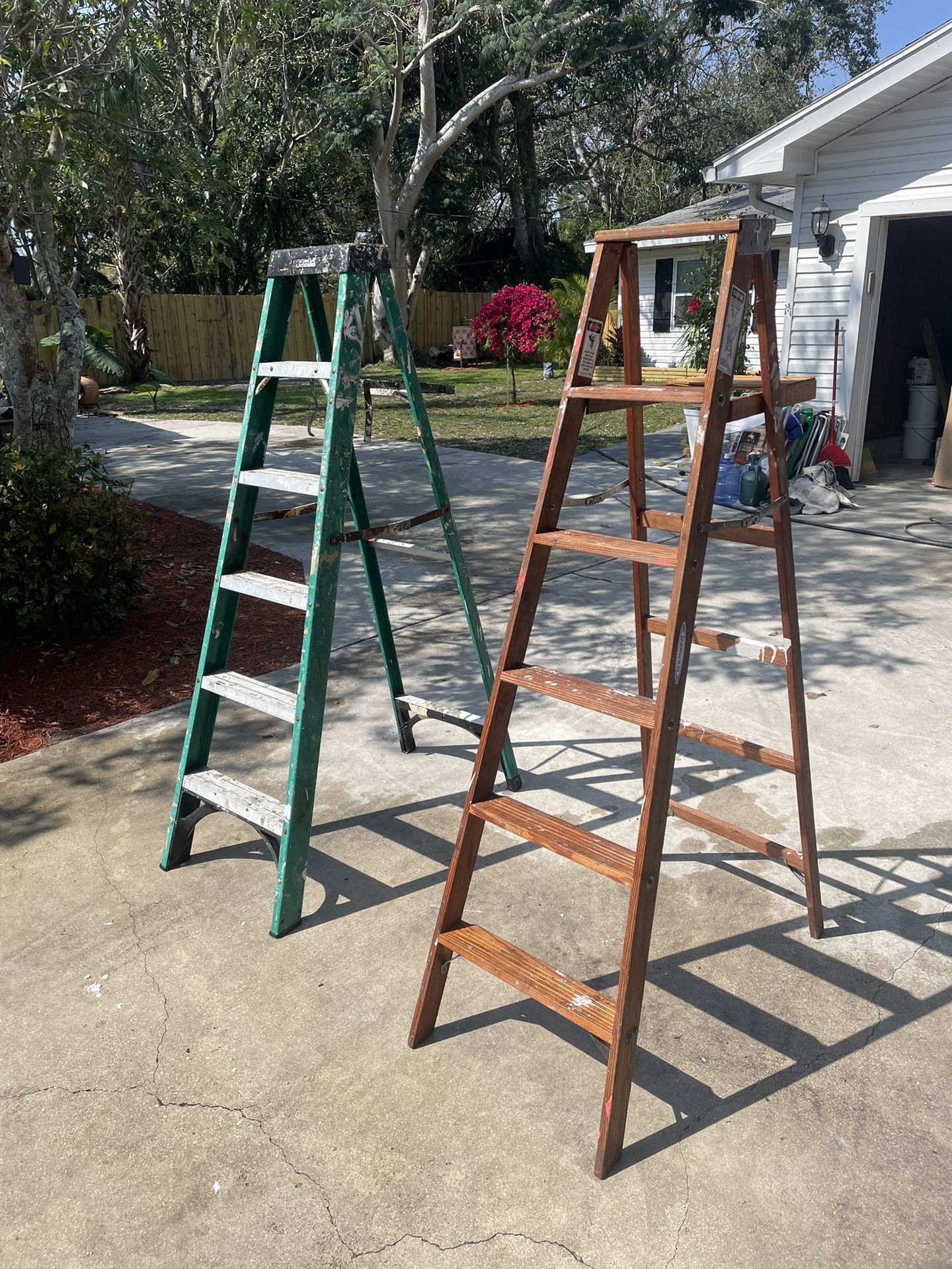 2 - 6ft Ladders for Sale