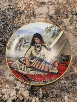The Hamilton Collection Sacajawea Plate