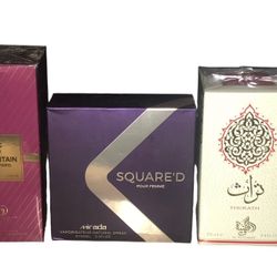 New Women’s 3 Perfume Gift Set