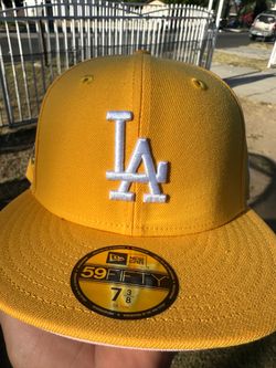 Exclusive Yellow la dodgers hat
