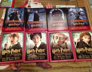 Harry Potter movie pins 8 different pins