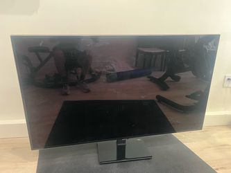 62 inch Samsung TV with stand