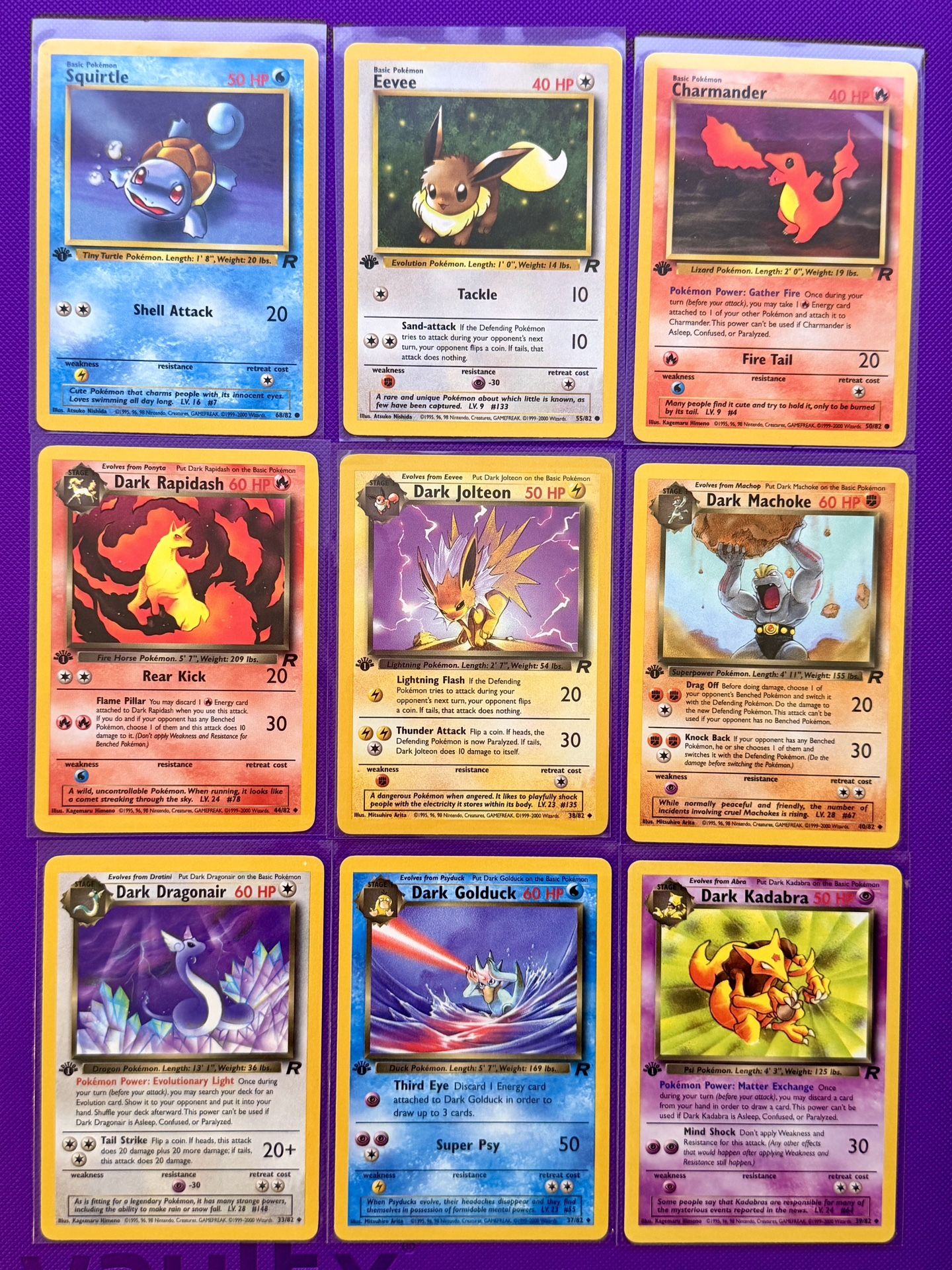 Pokemon Card Collection 🦖 1st Edition Team Rocket Set 🔥📈