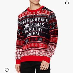 OFF THE RACK Christmas Jumper Laid Pullover Cardigan for Men