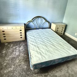 Dresser And Frame Bed