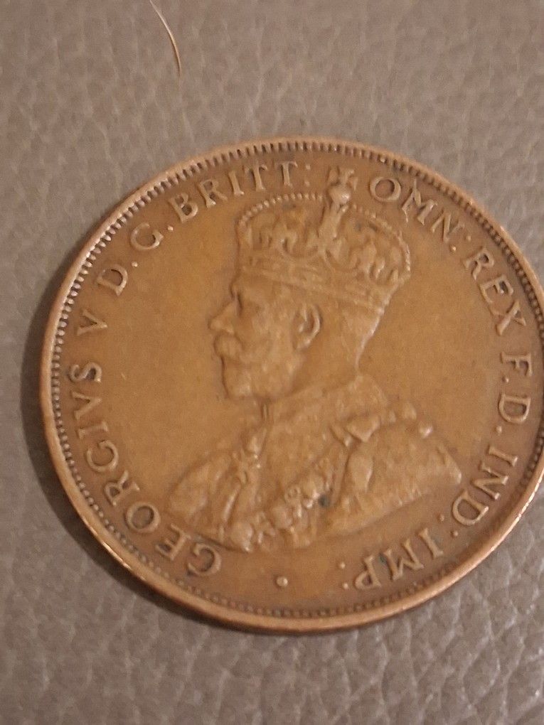 1933 George V Australian Penny 