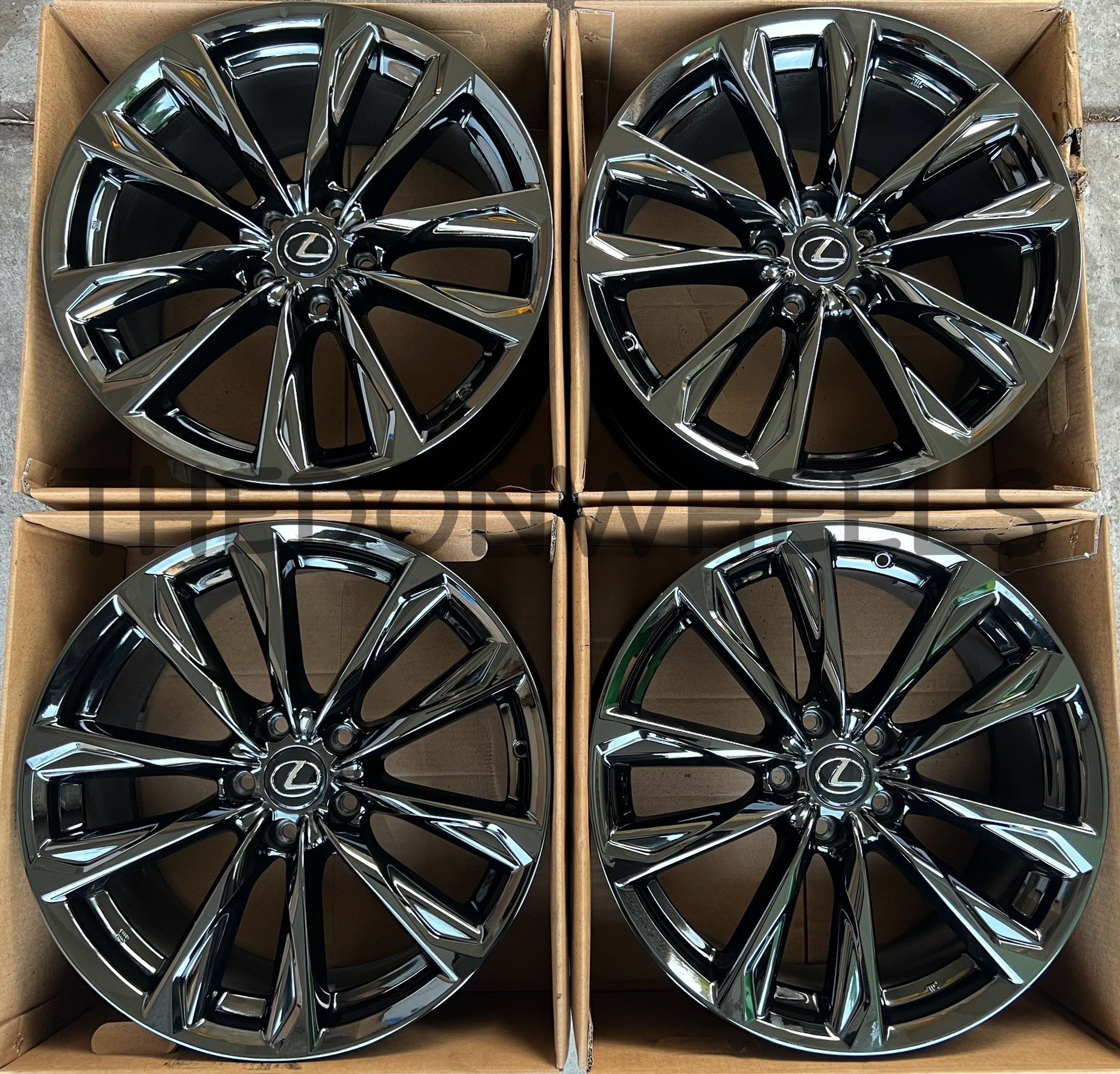 19” 2023 Lexus IS350 Wheels OEM Rims