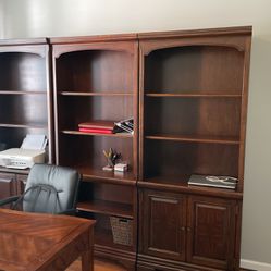 Solid Wood Bookcase 
