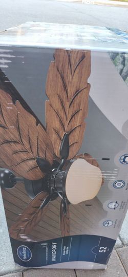 Harbor Breeze Waveport Ceiling Fan with ceiling fan light kit