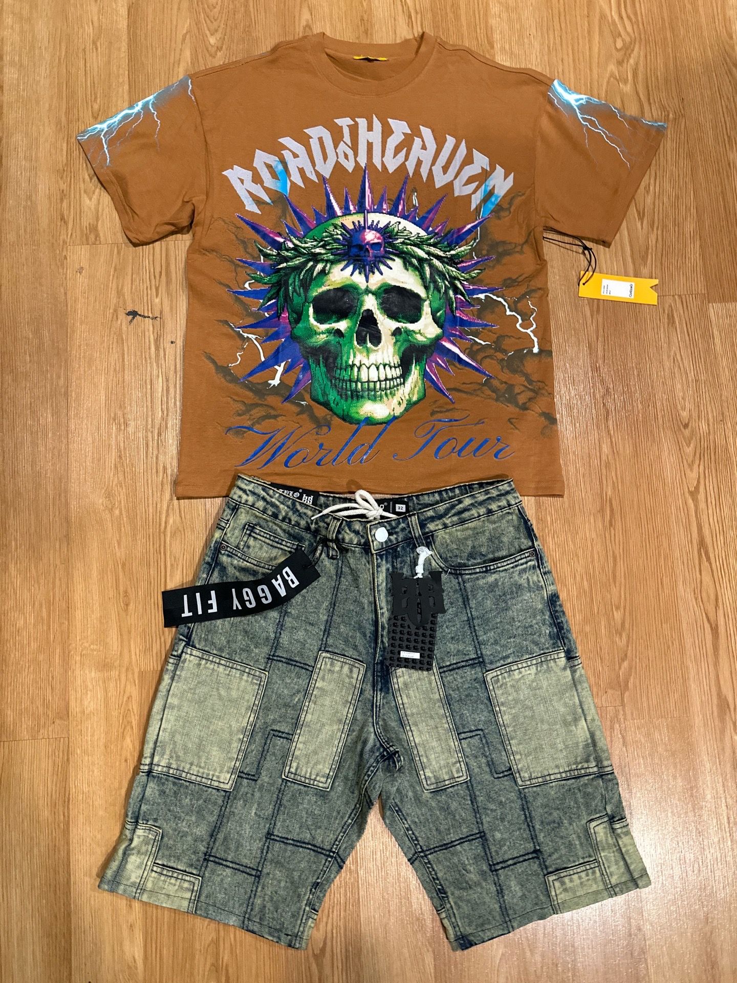 New shorts new shirt