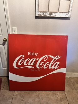Coca Cola 1(contact info removed) Era Vintage Metal Sign 