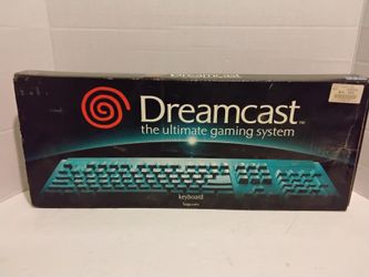 Sega Dreamcast Keyboard Controller Like New In Box RARE $75