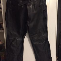 Used Leather Motorcycle Pants
