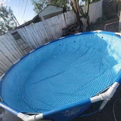 12ft X 30in POOL W/ ACCESSORIES 