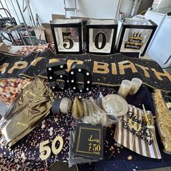 50s Birthday Party Decor 