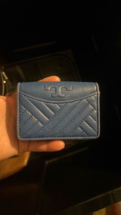 Tory Burch small wallet blue