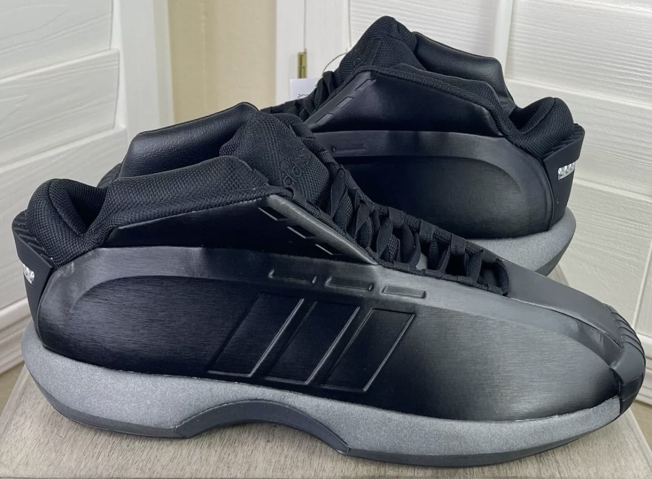 Adidas Crazy 1 Triple Black ‘Kobe Bryant’ Retro Basketball Shoes - IG5900 - Available in Men’s Size 10 & 13 - New w/Tags
