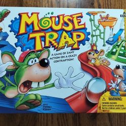 Mouse Trap Kids Board Game Like New