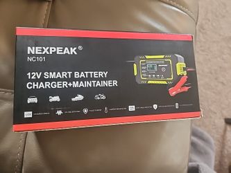Nexpeak NC101 12V Smart Automatic Lead-Acid Battery Charger New Unopened Box