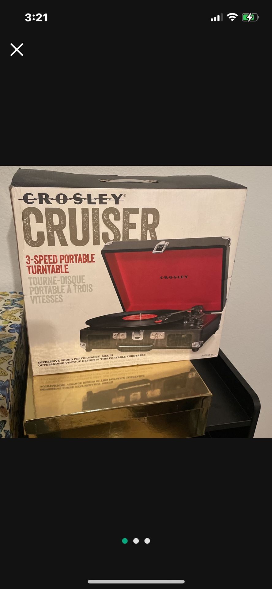 Turntable With Media Storage