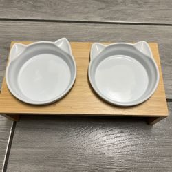 Elevated Cat Bowls