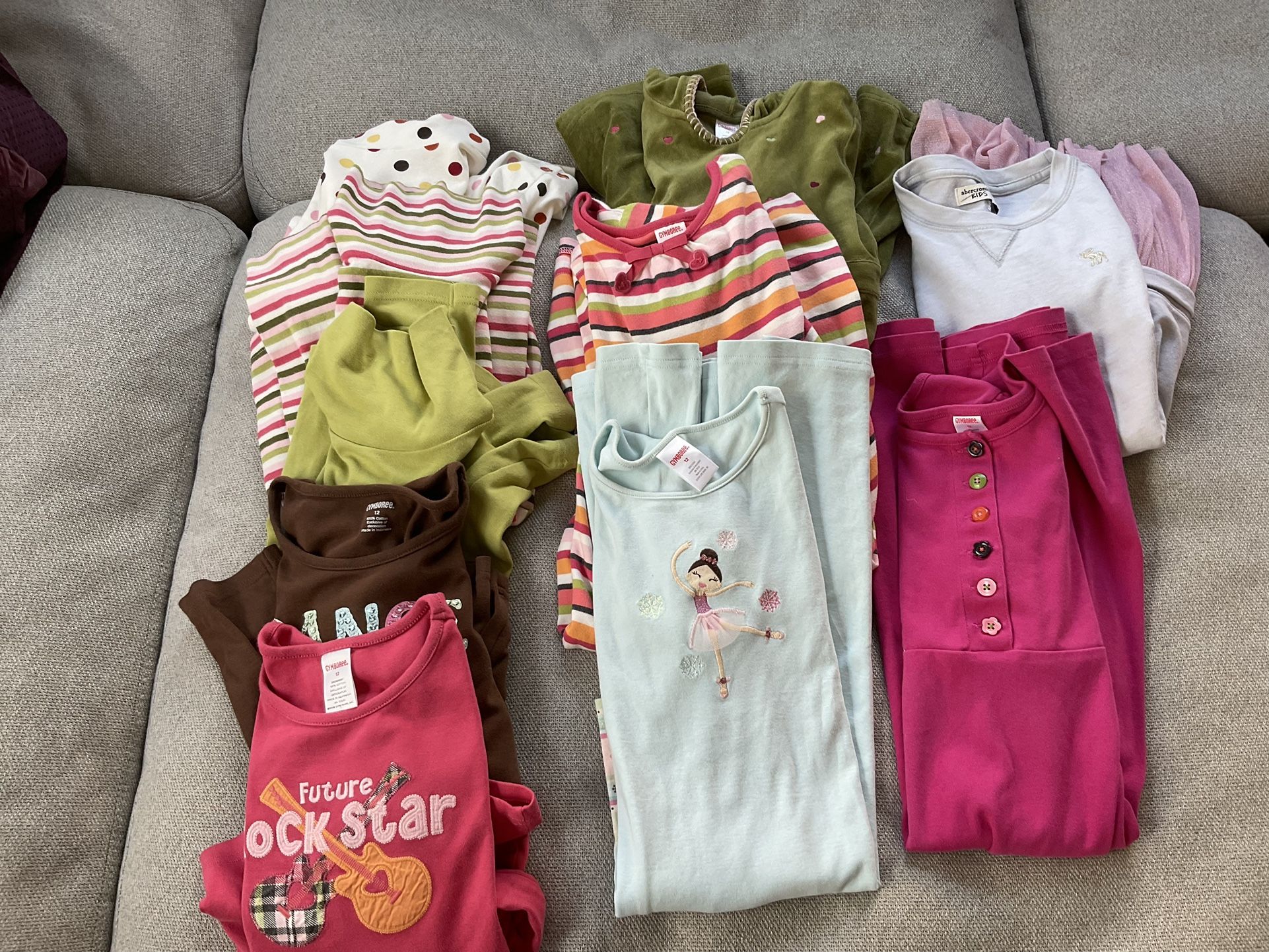 10 Pcs Gymboree Sz 12