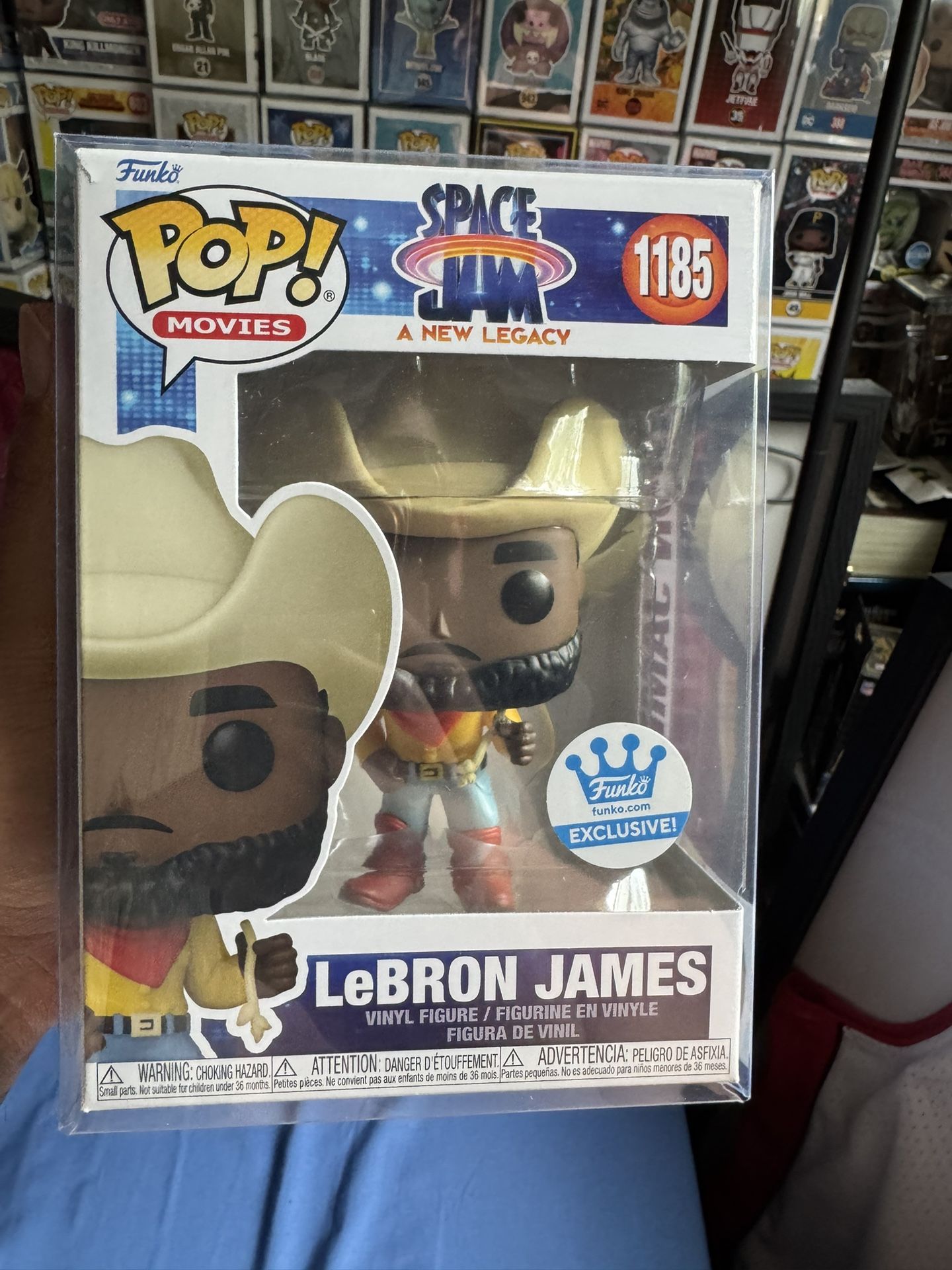 LeBron James Cowboy Funko Pop