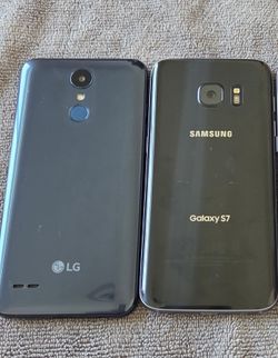 Lot of 3 Used Smartphones – Samsung Galaxy S7 x2 + LG