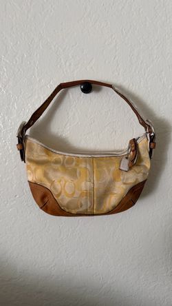 Vintage coach hobo bag