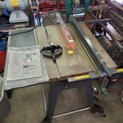 Craftsman 10" Belt Drive Tablesaw Or Bench Top Drillpress 