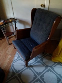 old style armchair