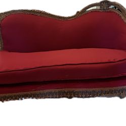 Chaise Louis Xv Very Vintage Unique Piece 37h/ 50 Wide/25 Deep