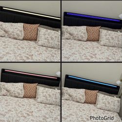 New Queen Size Bed With Mattress And Free Delivery 