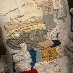 Baby Boy Clothes And Swaddles 