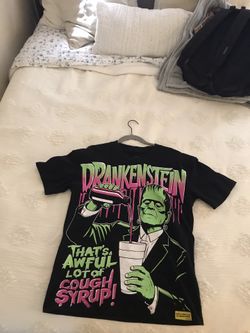 awful alot of coughsyrup shirt: drankensteian