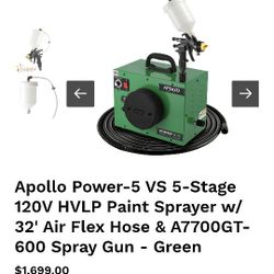 Apollo Power- 5  Precision 5 Turbine Only Used