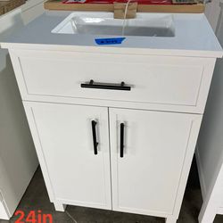 24in Bathroom Vanity with Top