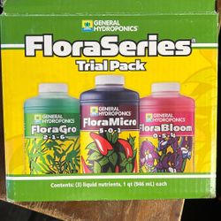 General Hydroponics “flora Series” Nutrients